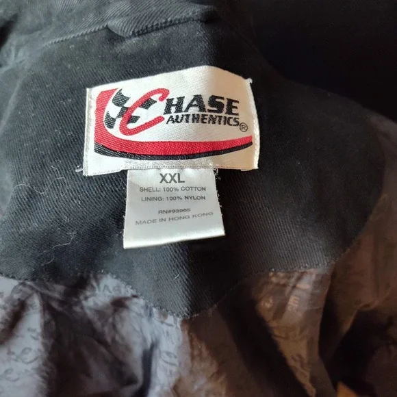 Dale Earnhardt jacket XXL The Intimidator racecar embroidered heavy legend FLAWS - Picture 8 of 11